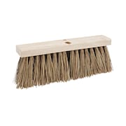 BOARDWALK 16 in Sweep Face Broom Heads, Brown BWK71160